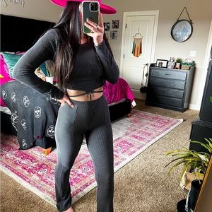 Gracie Ribbed 2 piece set